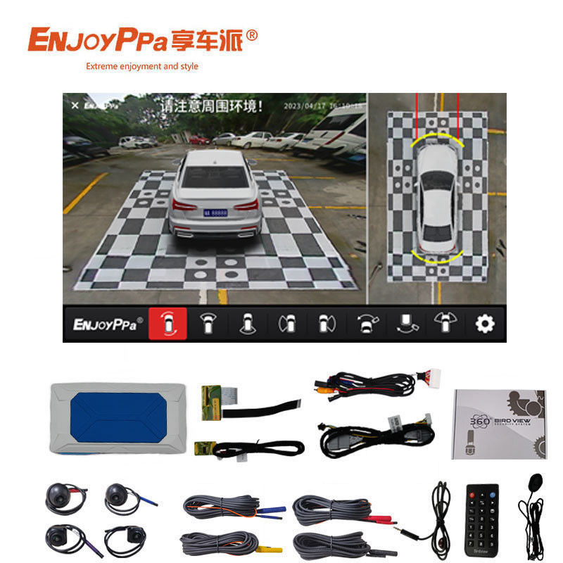 Sistema de câmera de 360 graus para Honda CRV de 8 polegadas