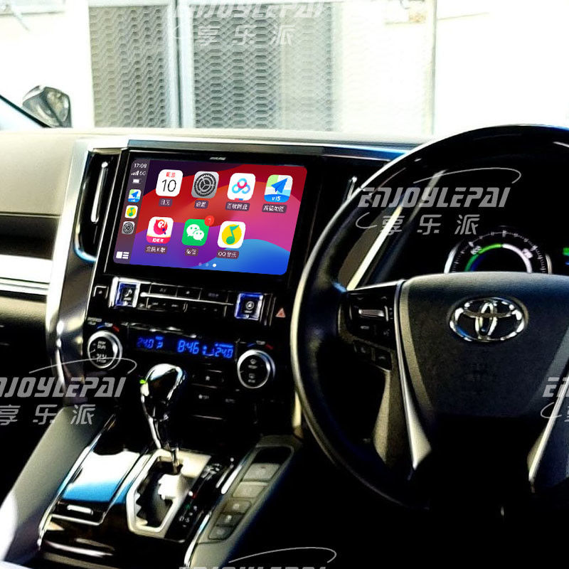 Câmeras de estacionamento à prova d'água 360° com Carplay para Toyota Alphard série 30