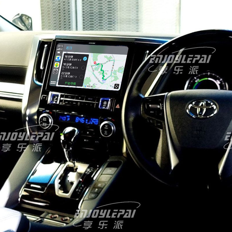 Câmeras de estacionamento à prova d'água 360° com Carplay para Toyota Alphard série 30