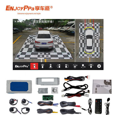 1080P 360 View Car Camera System Para Mitsubishi Xforce tela de 12,3 polegadas