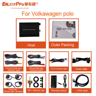 HD Comprehensive View 360 Car Camera Kit Para Modelos VW Volkswagen